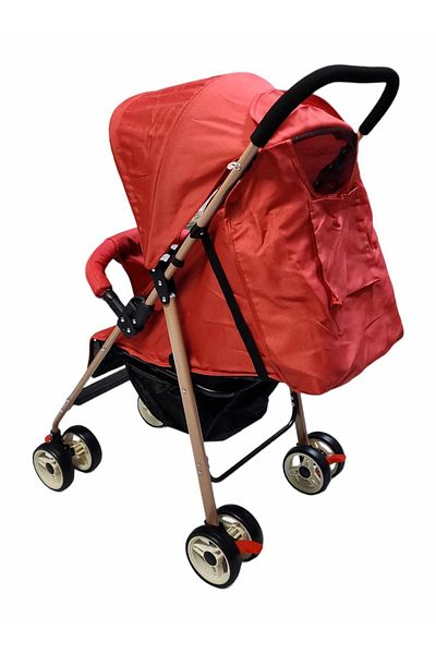 BabyCara Lightweight Stroller with Adjustable Seat and Convenient Storage Basket