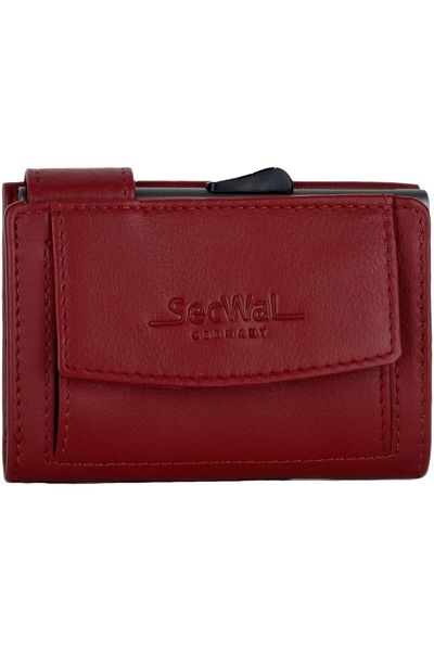 SecWal SecWal 2 credit card case wallet RFID leather 9 cm