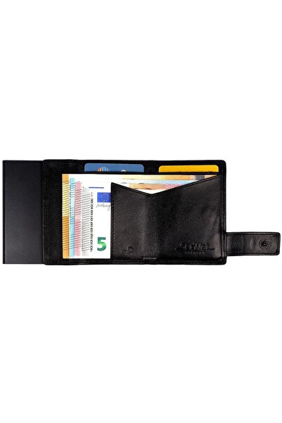 SecWal Credit card holder RFID leather 7 cm