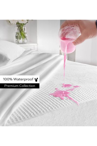 uniqline Single 4-Corner Elastic Bed Mattresses & Double Pillow Mattresses