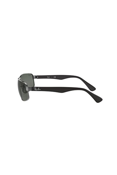 Ray-Ban Ray Ban Man Rectangle Rb3445 Sunglasses- Rb 3445 - Lense Size:61mm - Gunmetal