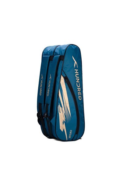 Hundred حقيبة أدوات تنس الريشة من كوزموجير (أخضر مخضر، كبيرة) | سحاب مزدوج، أ...