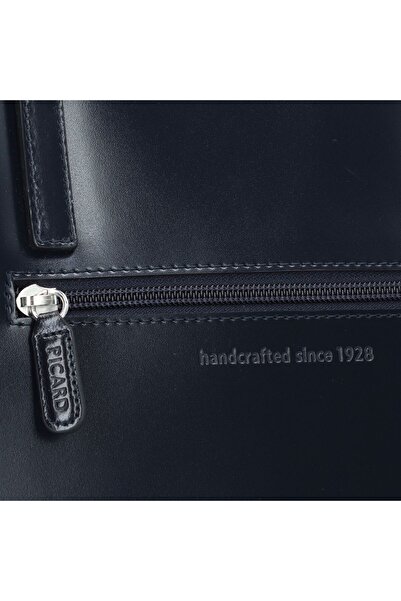 Picard Black Tie Handbag Leather 29 cm