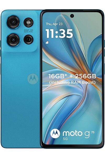 Motorola G75 5G XT2437-3 (8+256) GB Aqua Blue - PB3Y0016SA