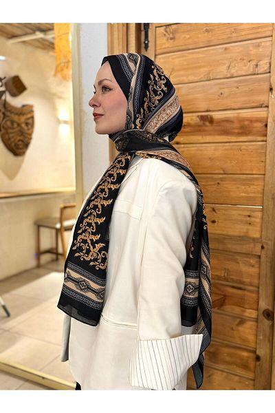 locella Cocoon Cotton Shawl-4102