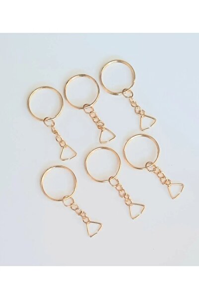 BEİLYS COSMETİCS & ACCESSORY Anahtarlik Halkasi Gold Ezme Anahtarlık Halkası ...