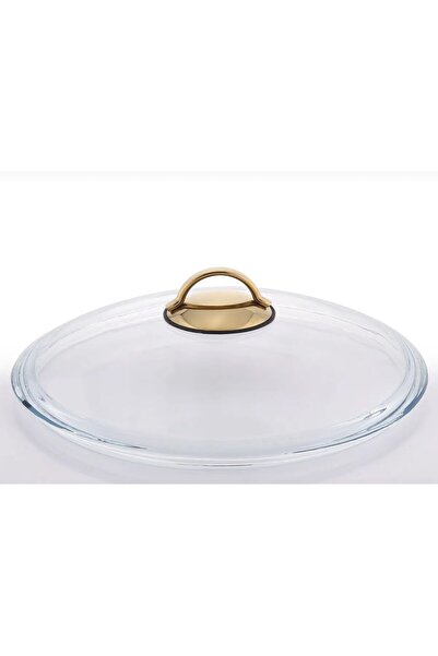 Casa Milano 24 Cm  Cam Kapak & Gold Tepe