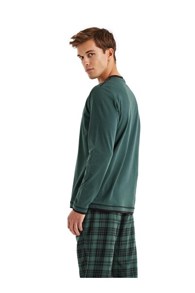 Blackspade Ανδρική μακρυμάνικη πράσινη φόρμα πιτζάμα C7T8N5O04