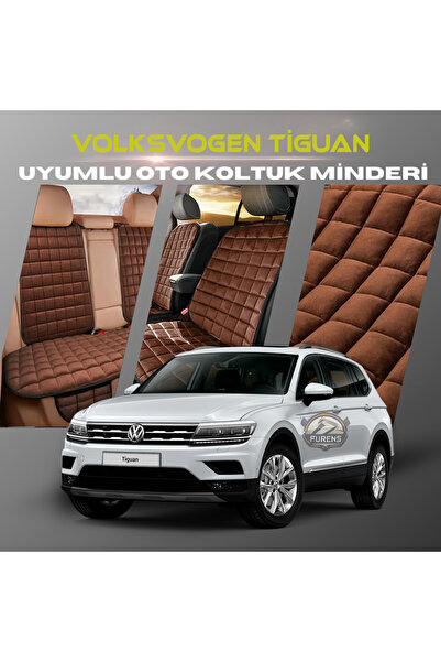 SHOOPLAA مجموعة وسائد مقعد السيارة ذات الريش التايلاندي باللون البني من فولكس...