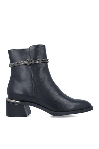 MENBUR WOMEN SHOES BLACK ANKLE BOOTS