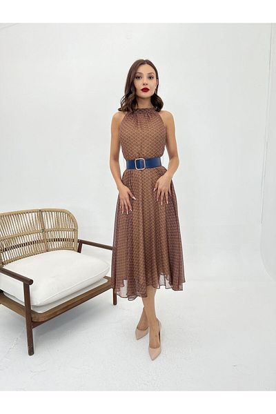 Womengrom Fame Women - Φόρεμα Minneapolis με αμάνικο και ζώνη