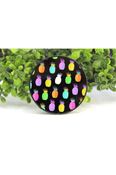 Tezcan Aksesuar Popsocket Telefon Tutacağı Desenli ve Baskılı Parmak Tutucu