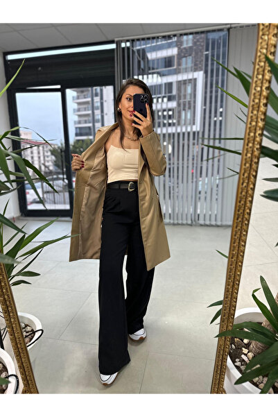 caddstore İthal Deri Trençkot