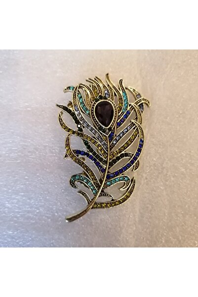 Butik Tülin Otantik el yapımı altın metal çok renkli kesme parlak kristal taş...