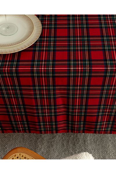 Madame Coco Eclisse Tablecloth - Red - 150X260 cm