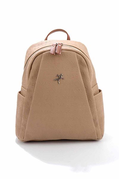 Bambi Rucsac de damă Nude Color - C06607120109