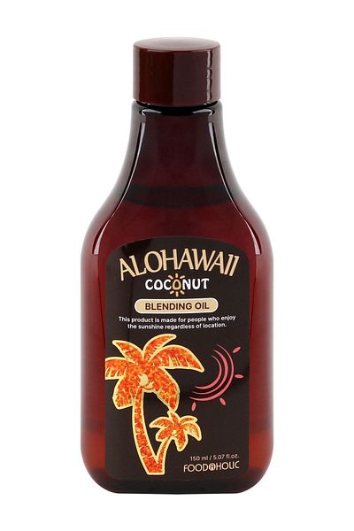FOODAHOLIC 150ml Shea Butter and Coconut Extract - Moisturizing, Nourishing and Bronzing Blending Oil