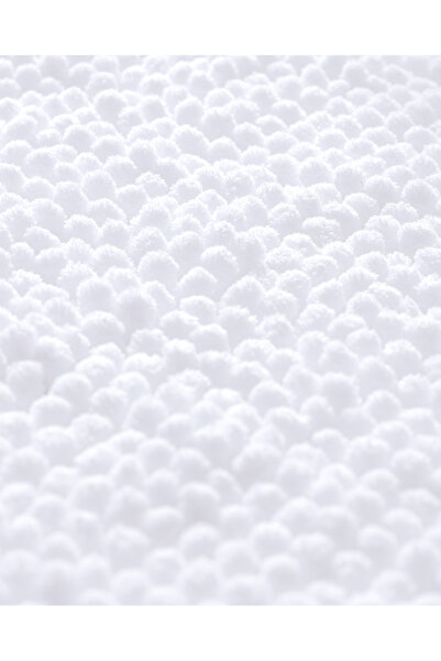 Madame Coco Conques Bath Mat - White - 60X100 cm