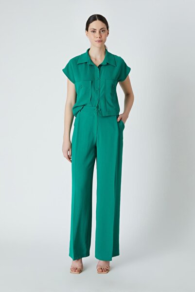 FEVER Geniş Paça Klasik Kesim Pantolon