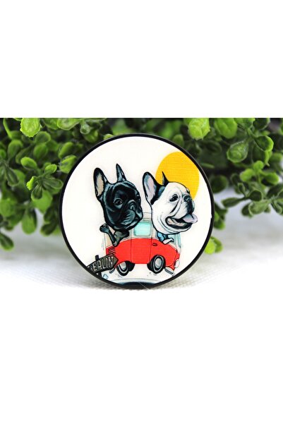 Tezcan Aksesuar Popsocket Telefon Tutacağı Desenli ve Baskılı Parmak Tutucu