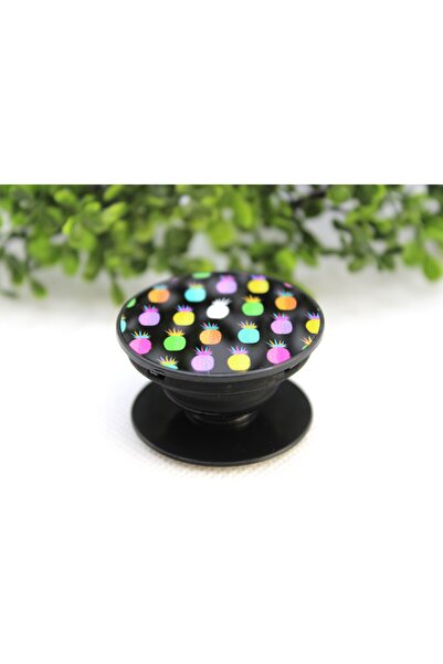 Tezcan Aksesuar Popsocket Telefon Tutacağı Desenli ve Baskılı Parmak Tutucu