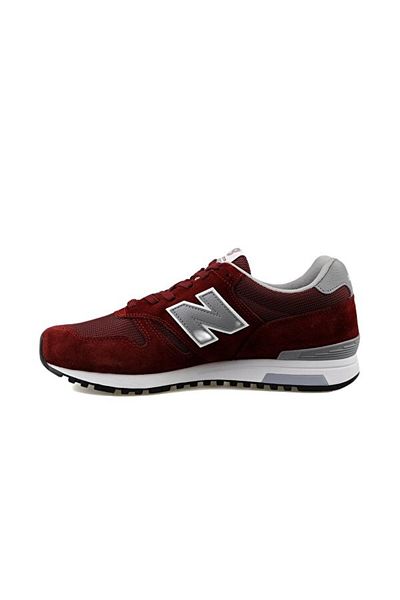New Balance Ml565Brg Stylish Design Burgundy Sneakers