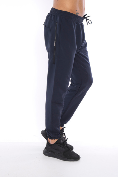 NEED LİFE Men's Anthracite Micro Stretch Casual Trousers