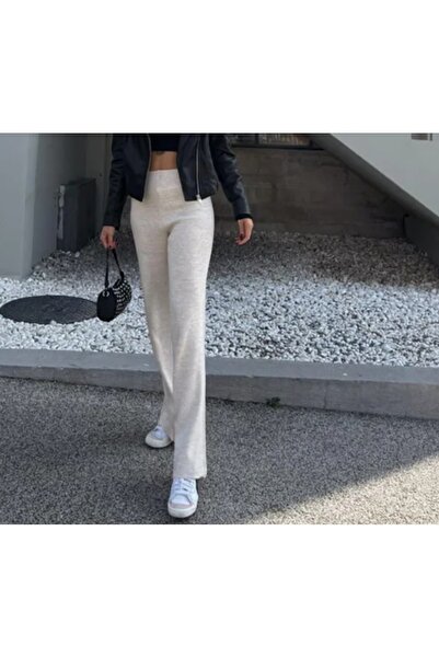 Vaniza Ψηλόμεσο πλεκτό παντελόνι