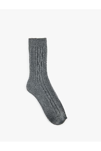 Koton Textured Socket Socks