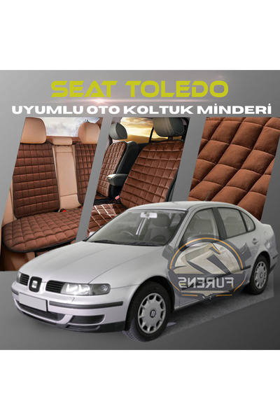 SHOOPLAA مقعد توليدو بني اللون مع جيب من الريش التايلاندي وظهر مضاد للعرق مجم...