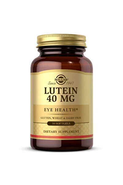 Solgar Lutein, 30 Softgels, 40 mg