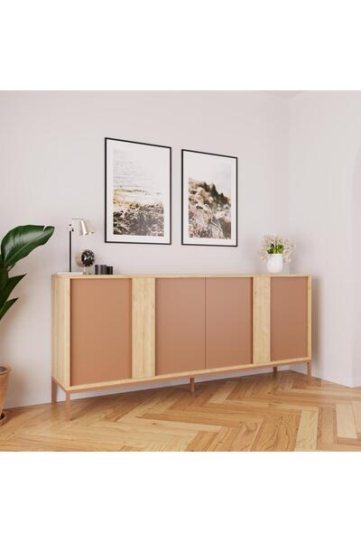 Bimossa H3630 Konsol Terracotta-safir 180 Cm