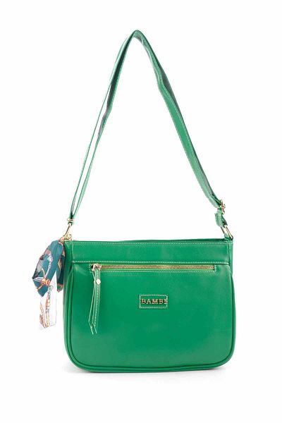 Bambi Geantă verde pentru damă C06554205509