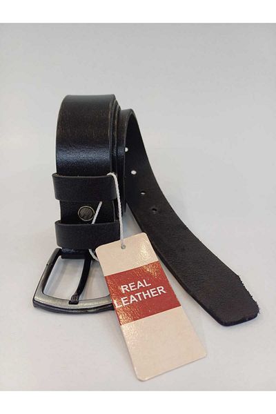 Fosco Men's Belt - Oversize, Genuine Buffalo Leather, Clothes