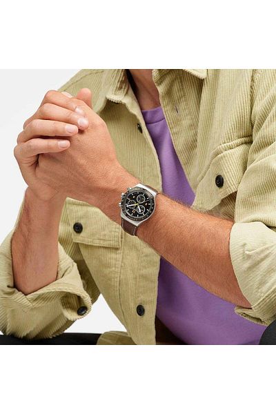 Swatch ساعة يد رجالية YVS530