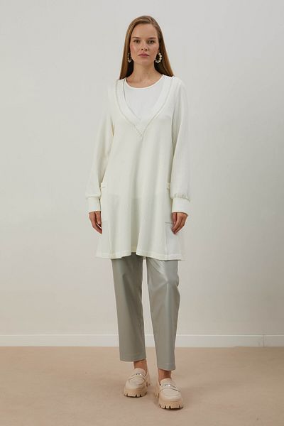 aguaje A 401444   Aguaje V-Neck Double Suit