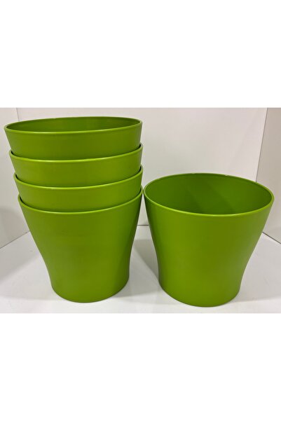seazde Gardenya 13 Cm Saksı 1,15  LİTRE YEŞİL 5 ADET