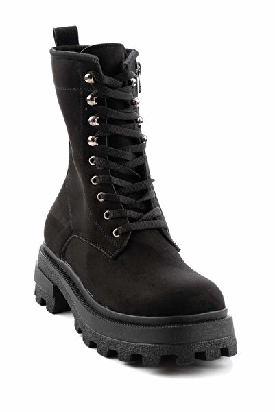 Bambi Μαύρα Suede Γυναικείες Μπότες & Μποτάκια K 02936050002