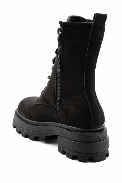 Bambi Μαύρα Suede Γυναικείες Μπότες & Μποτάκια K 02936050002