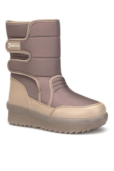 DARK SEER DS.Arven Tan Lange Damenstiefel