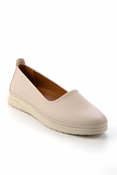 Bambi Béžová dámská obuv pro volný čas K01763202009