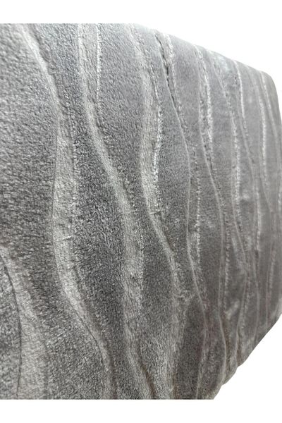polo life Pololife Embos Patterned Blanket Gray Double 220X240 cm