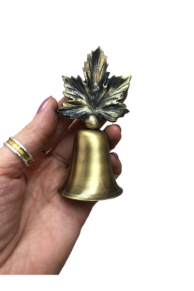 Genel Markalar Asma Yapraklı Metal Çan Mum Söndürücü-eskitme