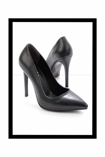 Bambi Black Women's Classic Heeled Shoes K 01994331909