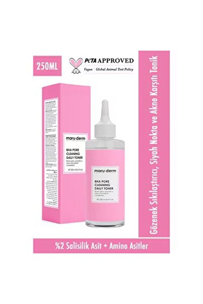 Maru.Derm Gözenek Sıkılaştırıcı Karşıtı BHA Tonik 250 ml
