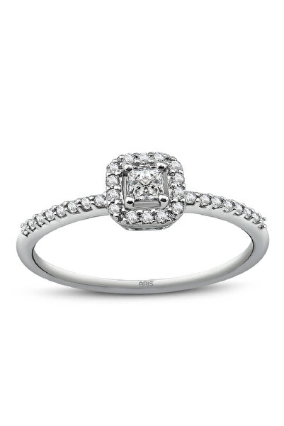 Ariş 0.41 Karat Pırlantalı Fantezi Prenses Yüzük