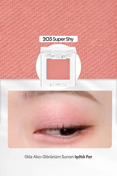 Missha يدوم طويلاً - مصباح أمامي حديث لامع سهل الاستخدام (203 Super Shy)