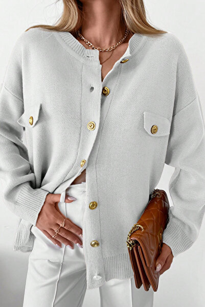 H&E LUXURY DESIGN سترة نسائية ذات ملمس ناعم مقاس كبير