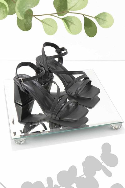 Bambi Pantofi clasici cu toc pentru femei negre K 05215162609