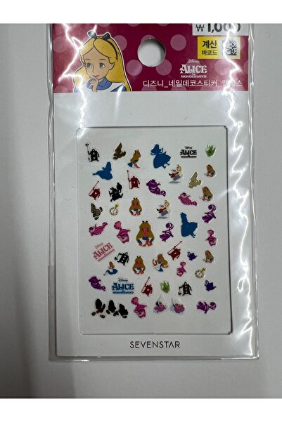 Disney ALİCE in Wonderland Tırnak Sticker